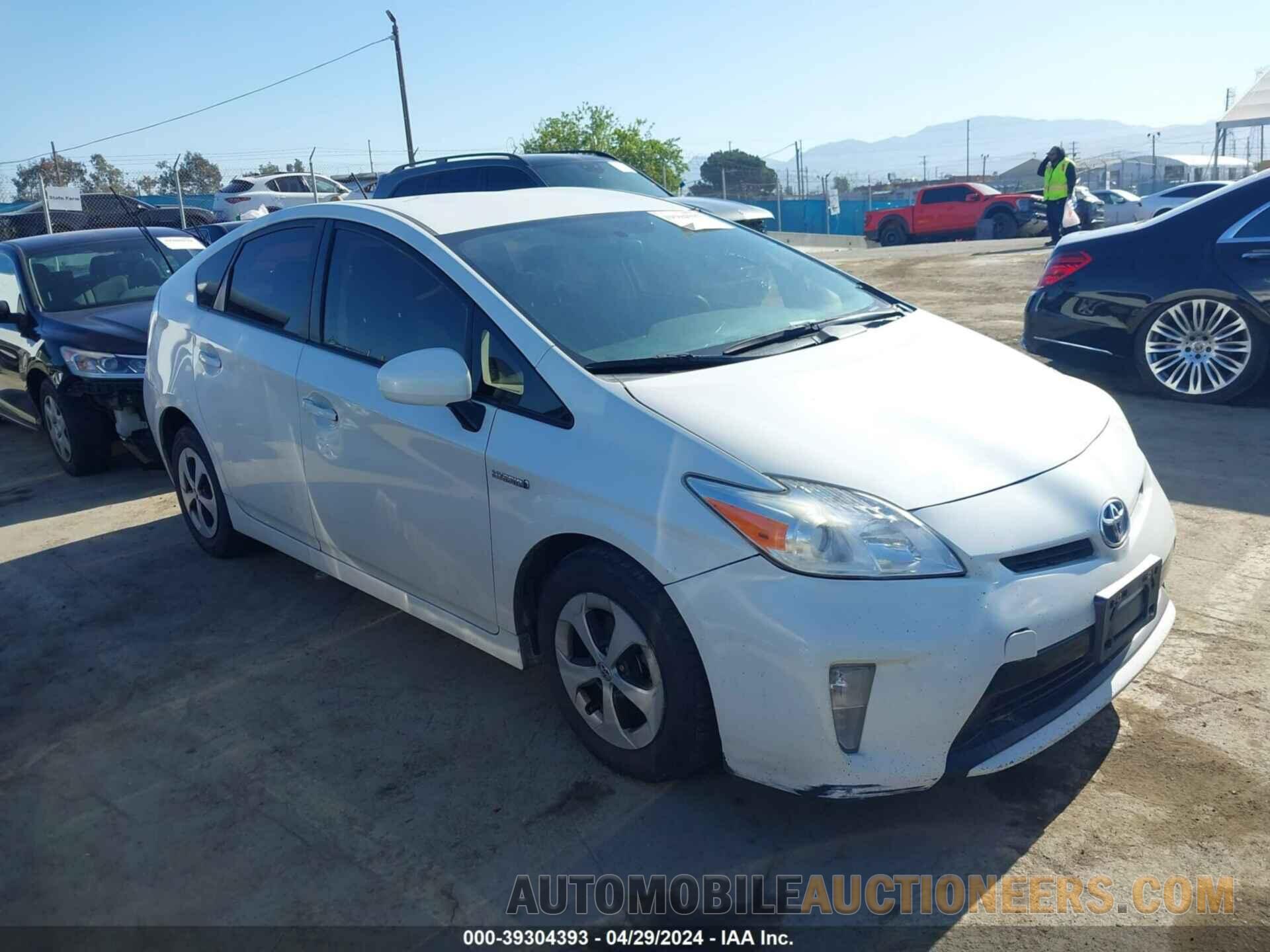 JTDKN3DU7F0467448 TOYOTA PRIUS 2015