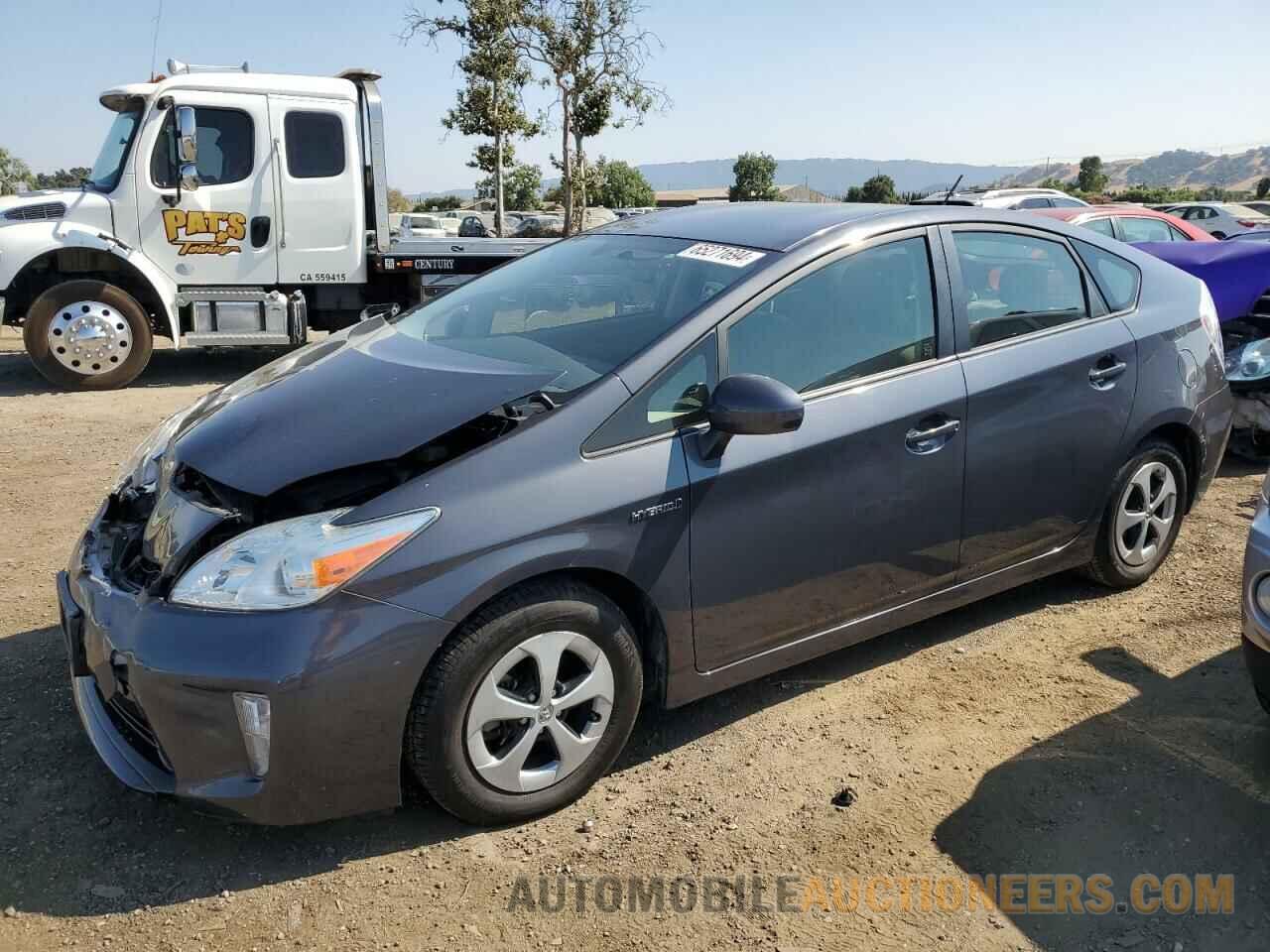 JTDKN3DU7F0472553 TOYOTA PRIUS 2015