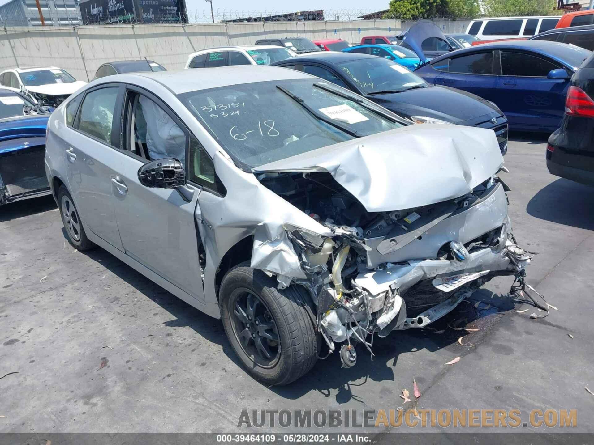 JTDKN3DU7F0473475 TOYOTA PRIUS 2015