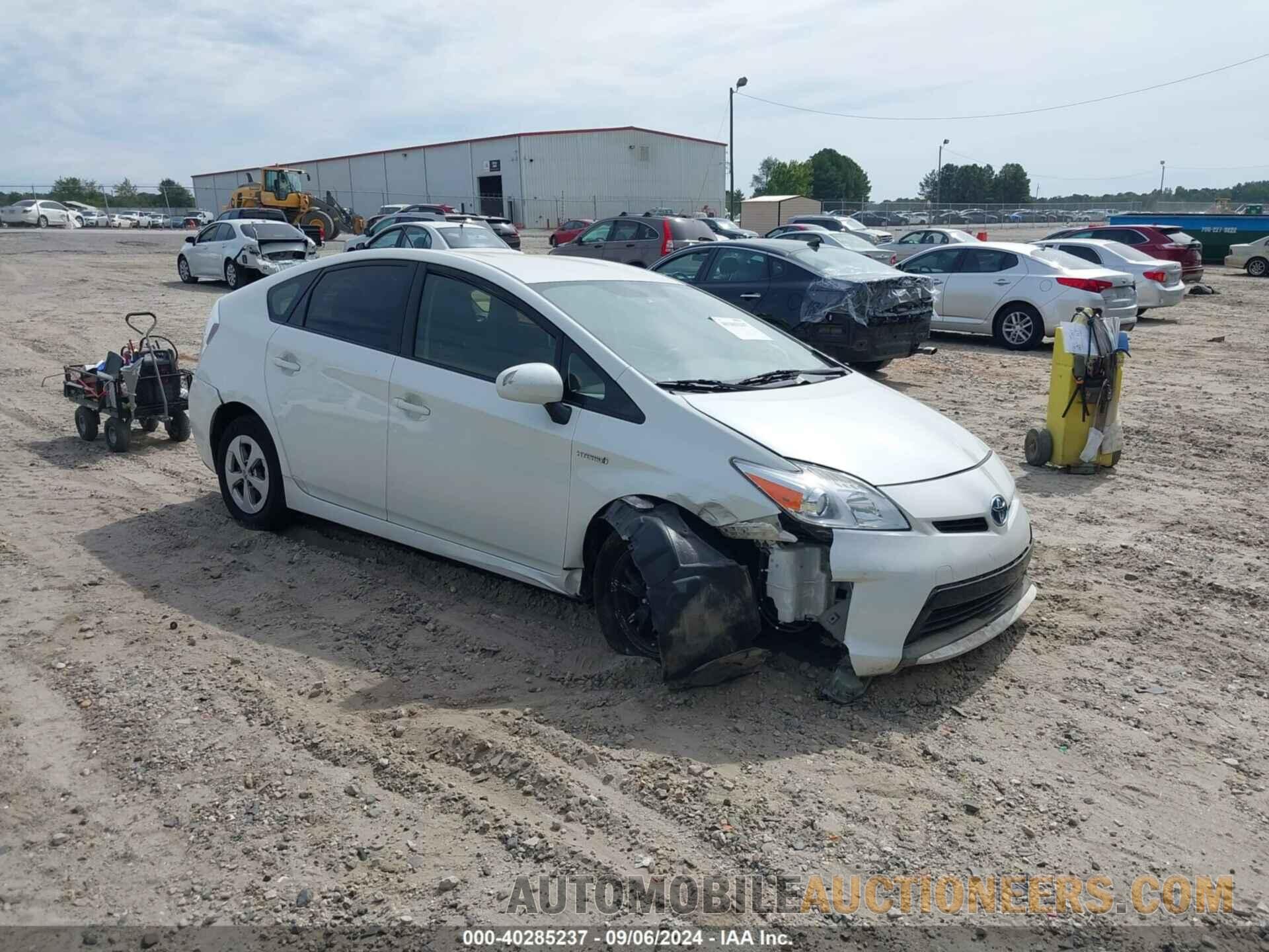 JTDKN3DU7F0473556 TOYOTA PRIUS 2015