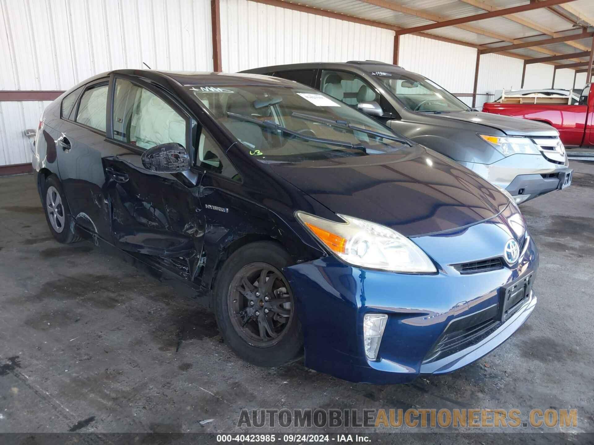 JTDKN3DU7F0477350 TOYOTA PRIUS 2015