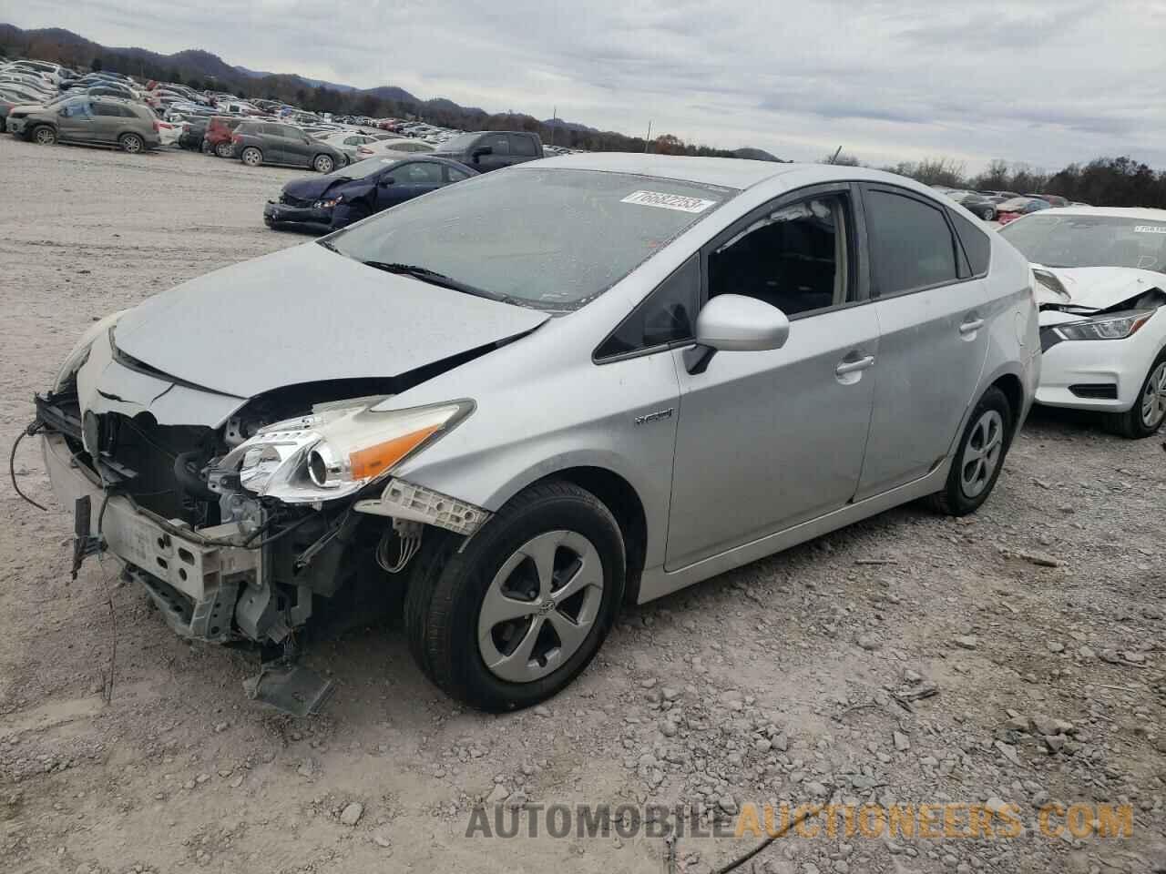 JTDKN3DU7F0478322 TOYOTA PRIUS 2015