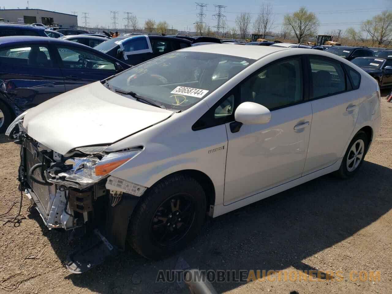 JTDKN3DU7F0478479 TOYOTA PRIUS 2015