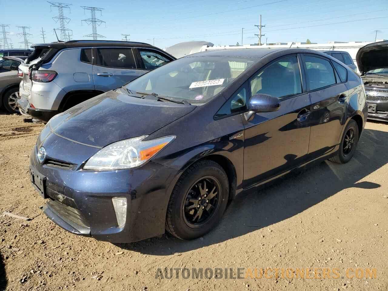 JTDKN3DU7F0482662 TOYOTA PRIUS 2015