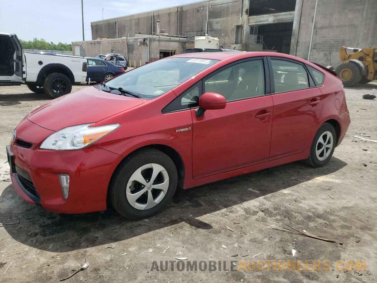 JTDKN3DU7F0483181 TOYOTA PRIUS 2015