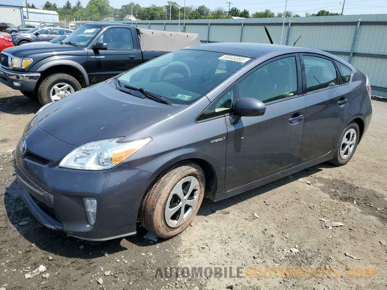 JTDKN3DU7F1867892 TOYOTA PRIUS 2015