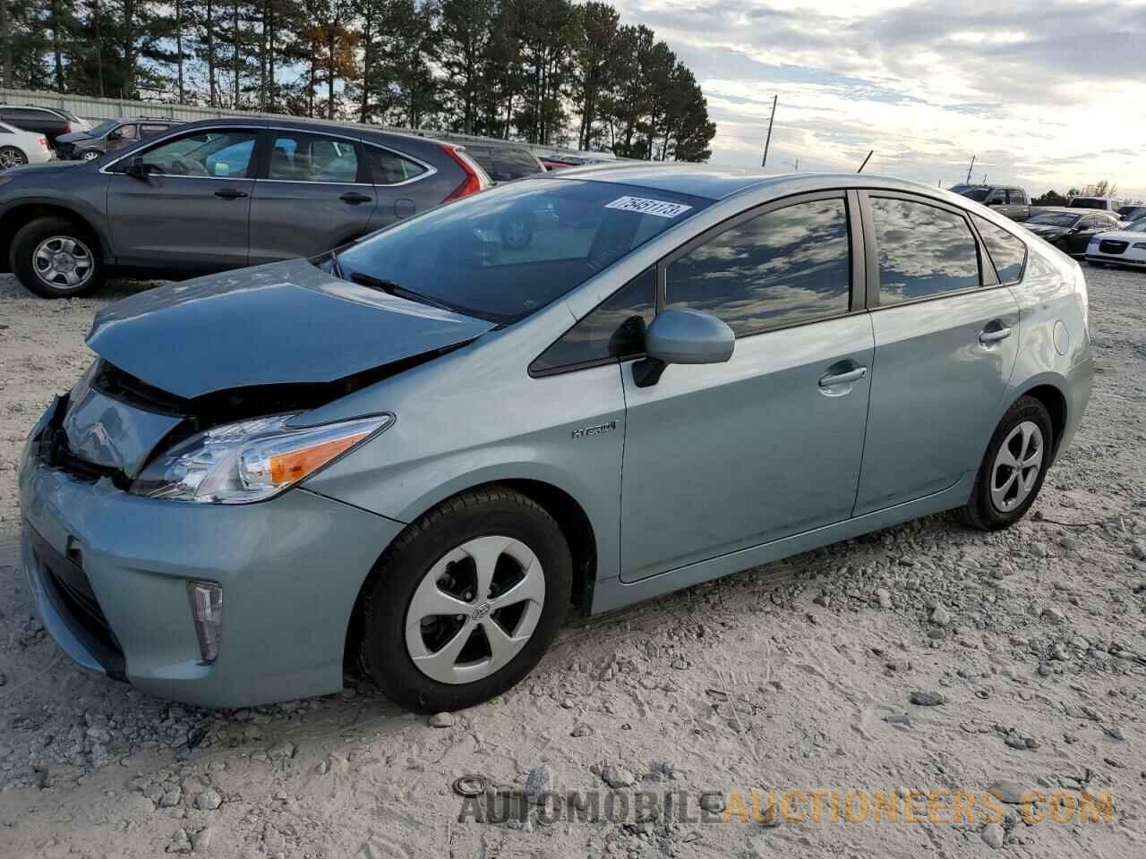 JTDKN3DU7F1872901 TOYOTA PRIUS 2015