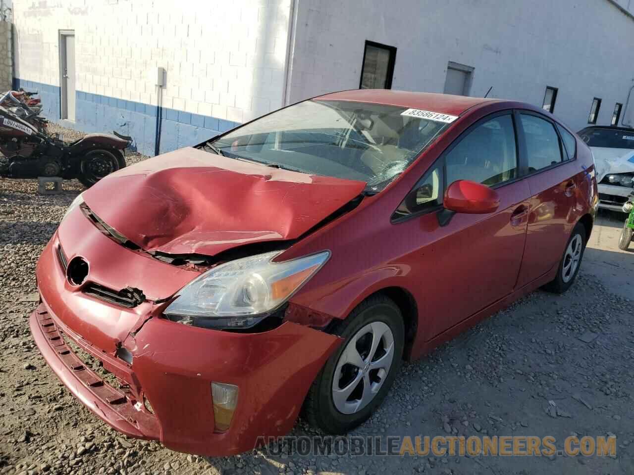 JTDKN3DU7F1875586 TOYOTA PRIUS 2015