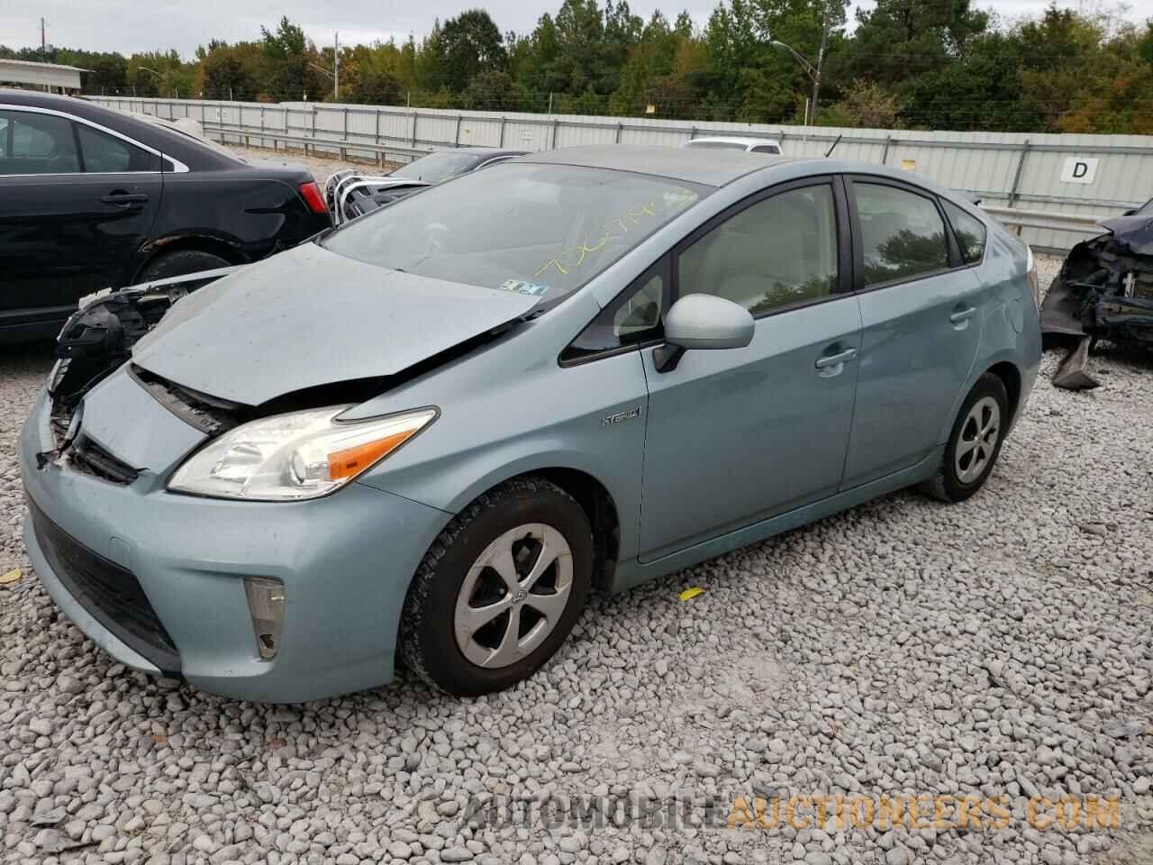 JTDKN3DU7F1876284 TOYOTA PRIUS 2015