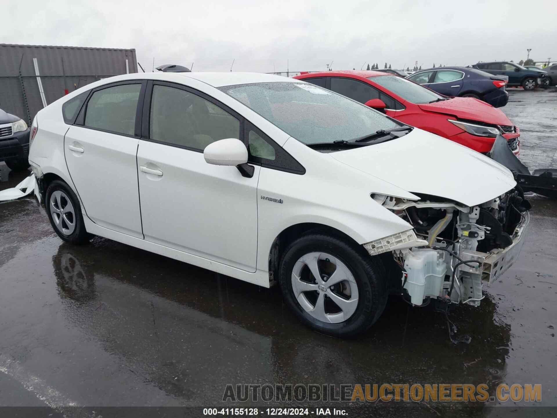 JTDKN3DU7F1879279 TOYOTA PRIUS 2015