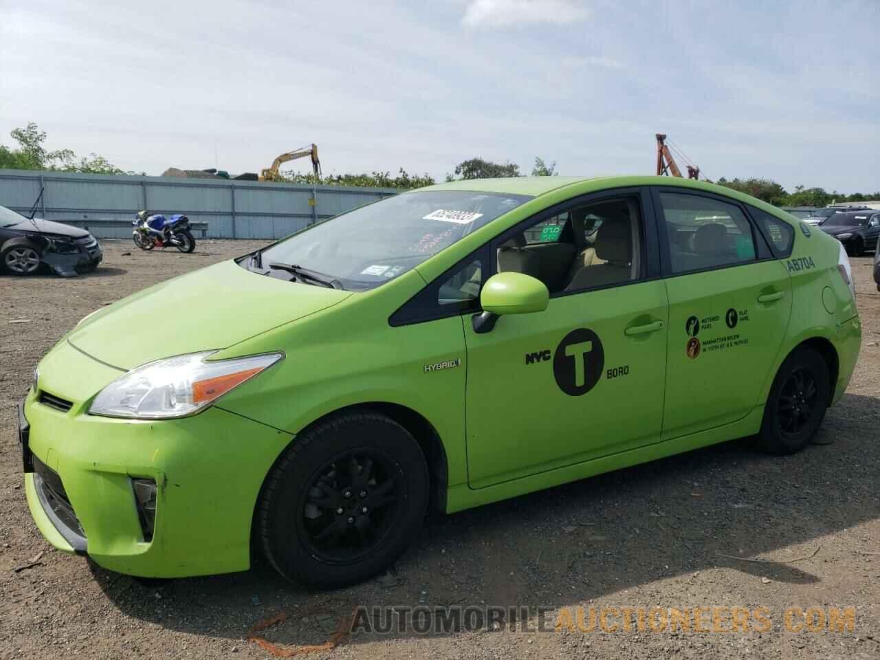 JTDKN3DU7F1883977 TOYOTA PRIUS 2015