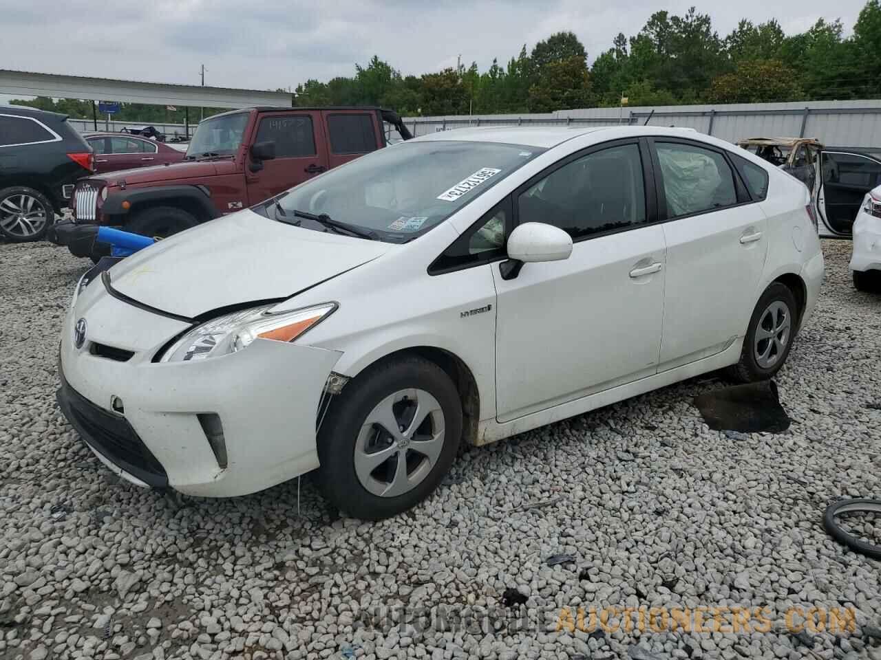 JTDKN3DU7F1906433 TOYOTA PRIUS 2015