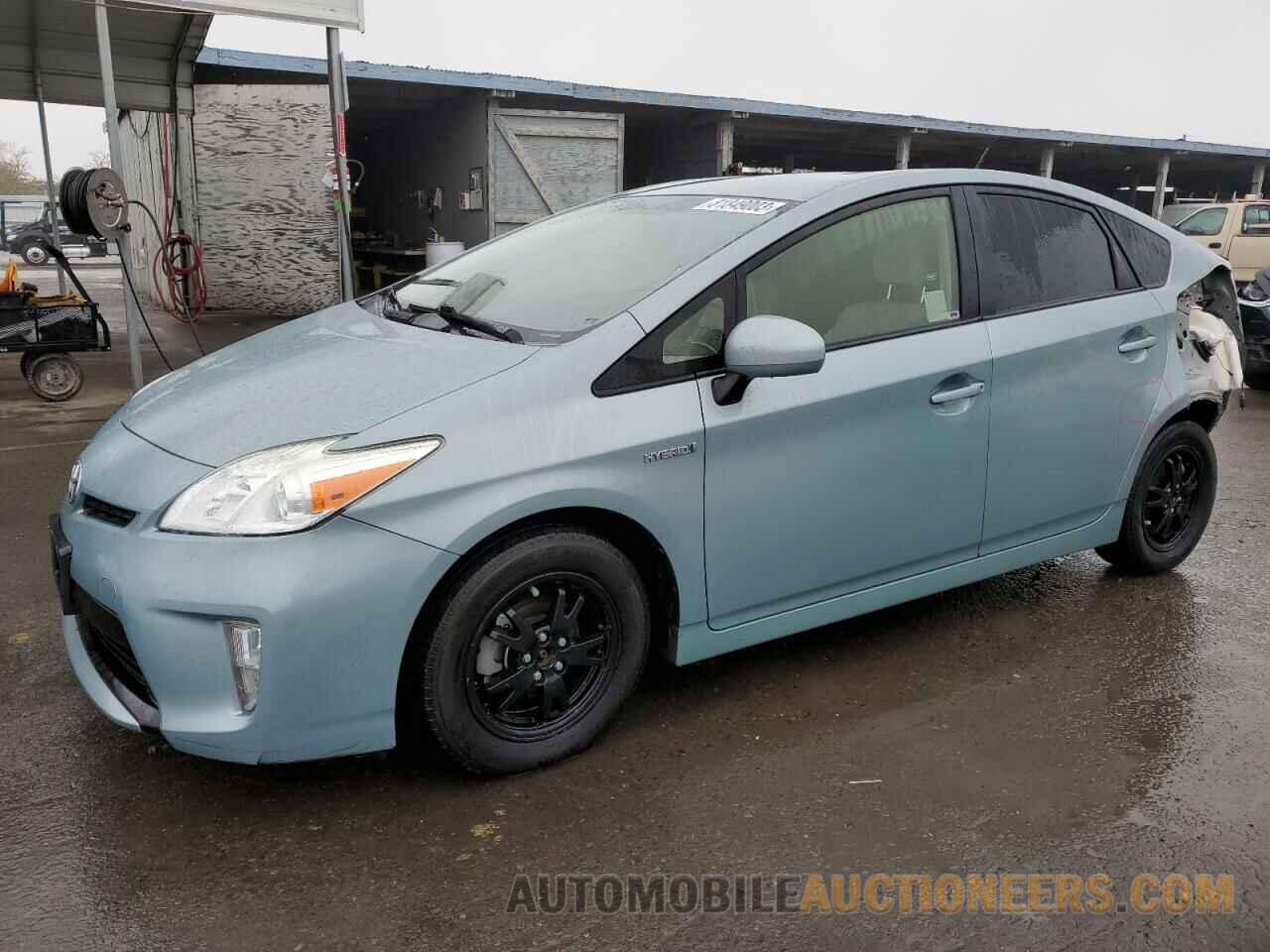 JTDKN3DU7F1914662 TOYOTA PRIUS 2015