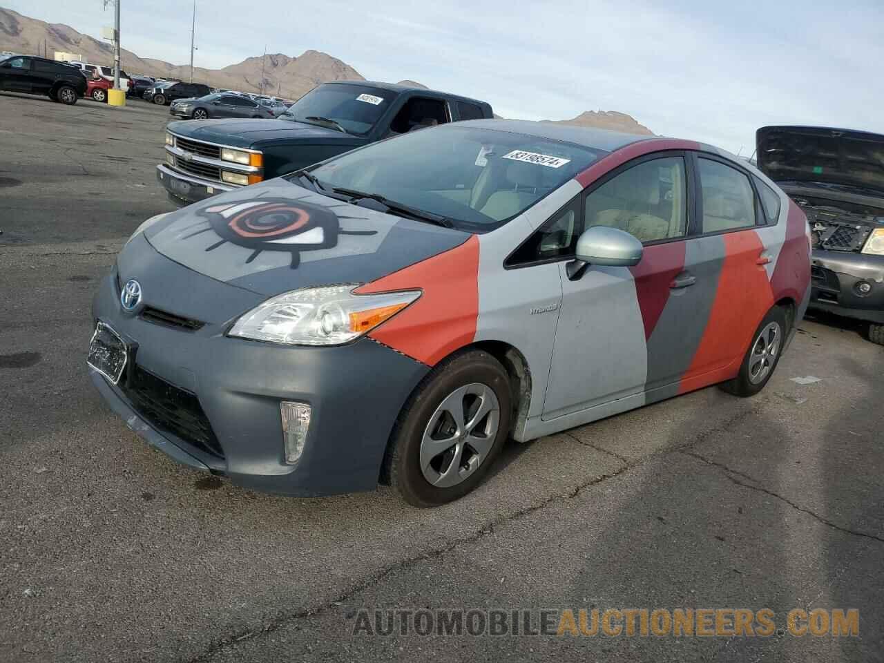 JTDKN3DU7F1916556 TOYOTA PRIUS 2015