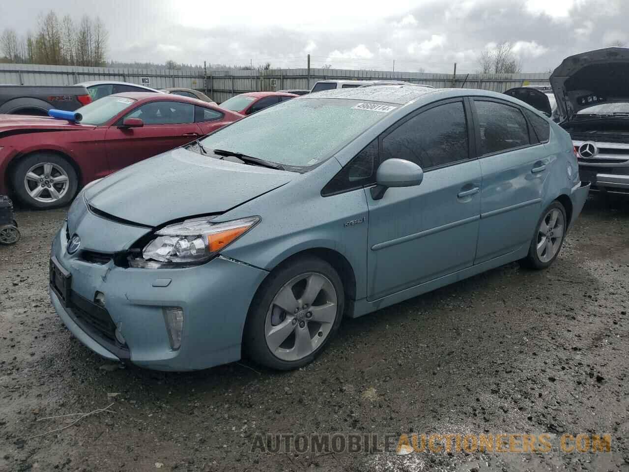 JTDKN3DU7F1940517 TOYOTA PRIUS 2015