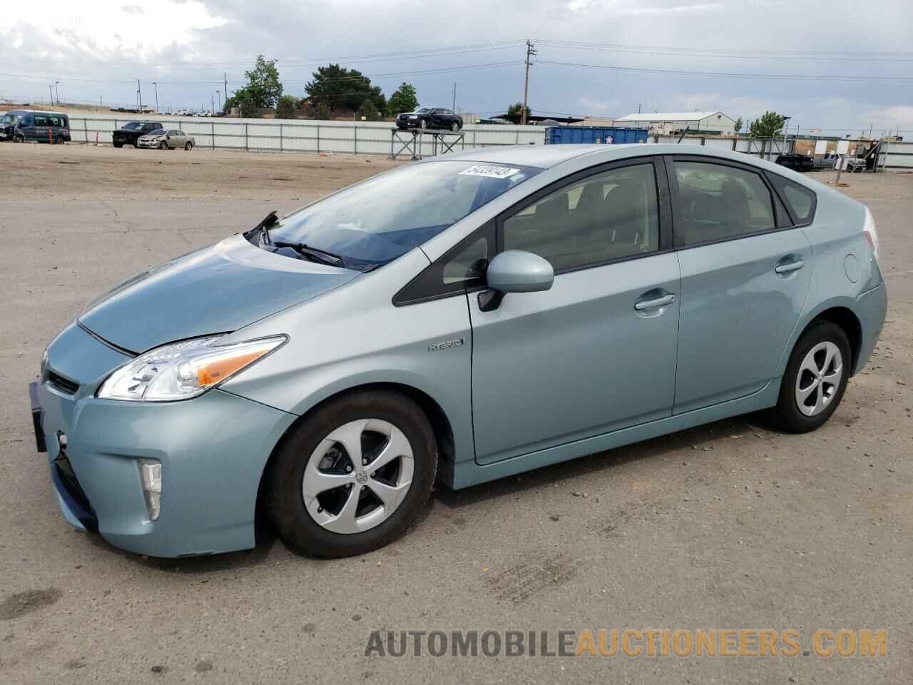 JTDKN3DU7F1985215 TOYOTA PRIUS 2015