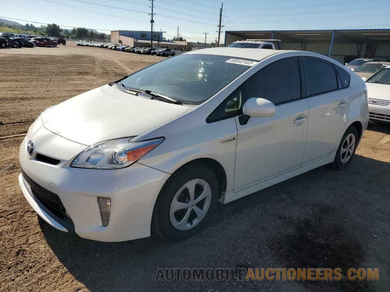 JTDKN3DU7F1988356 TOYOTA PRIUS 2015