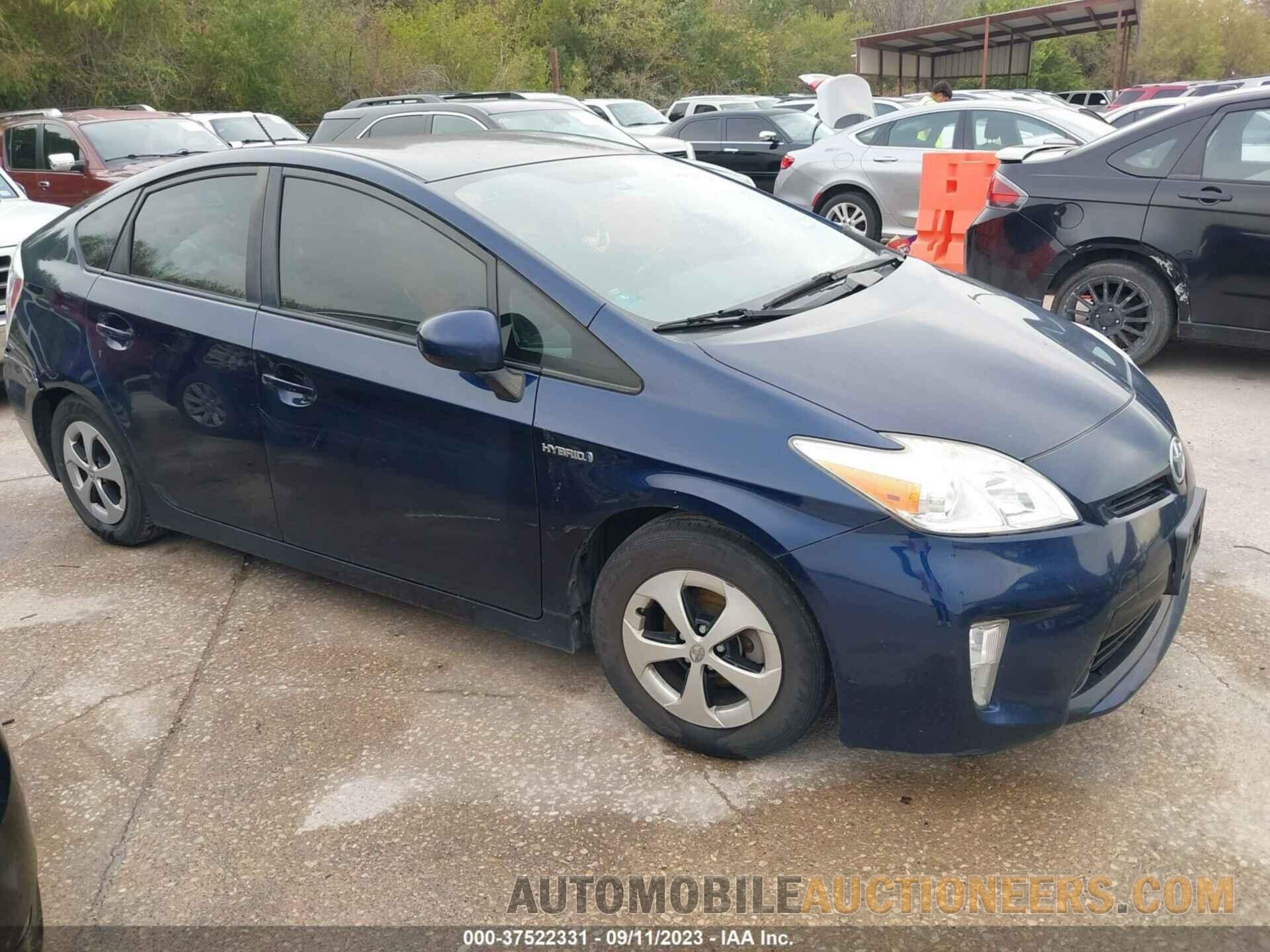 JTDKN3DU7F1990351 TOYOTA PRIUS 2015