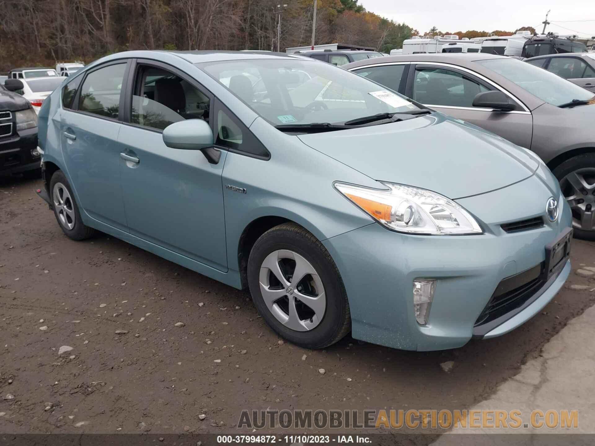 JTDKN3DU7F1990639 TOYOTA PRIUS 2015