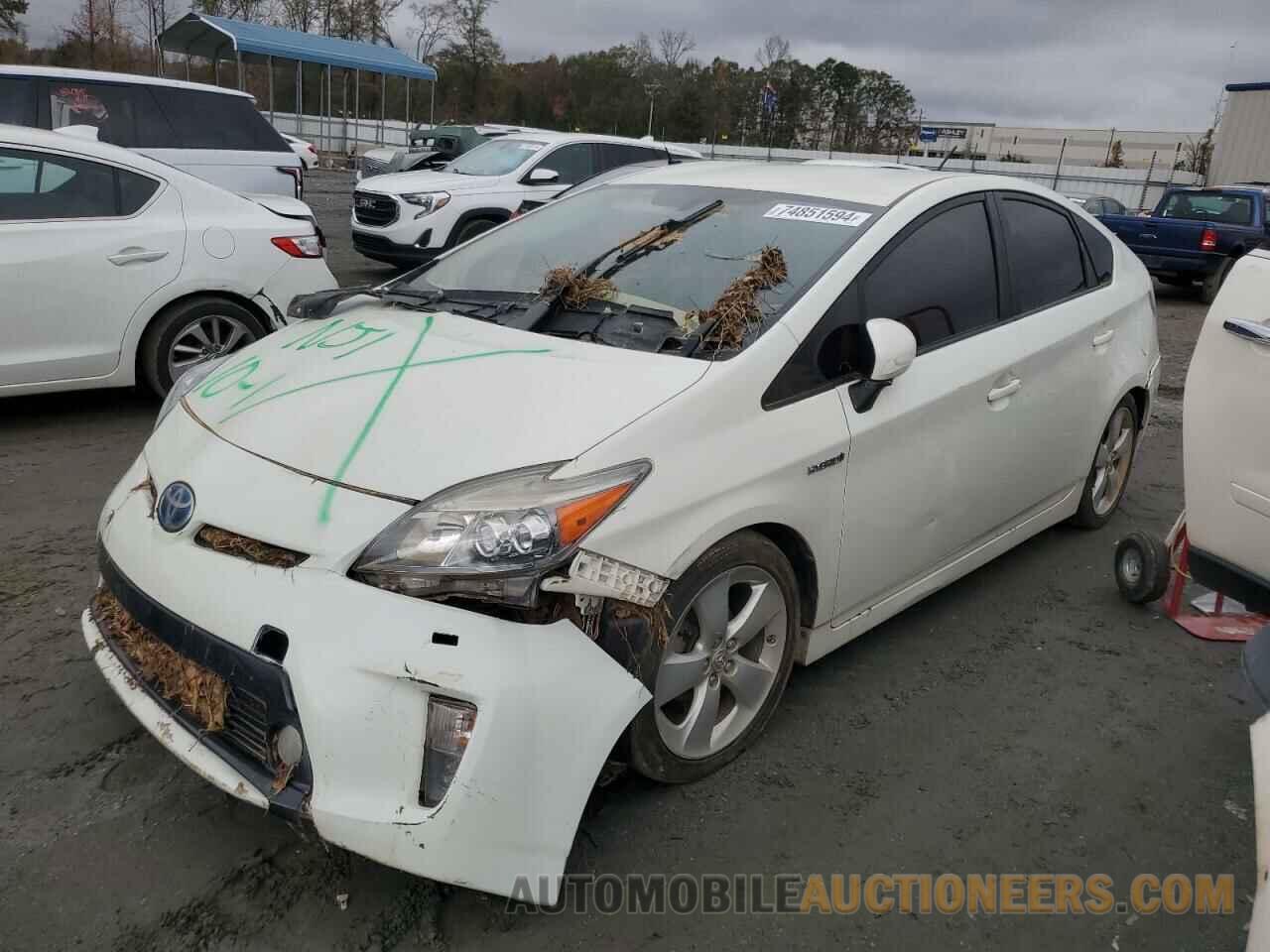 JTDKN3DU7F1996506 TOYOTA PRIUS 2015