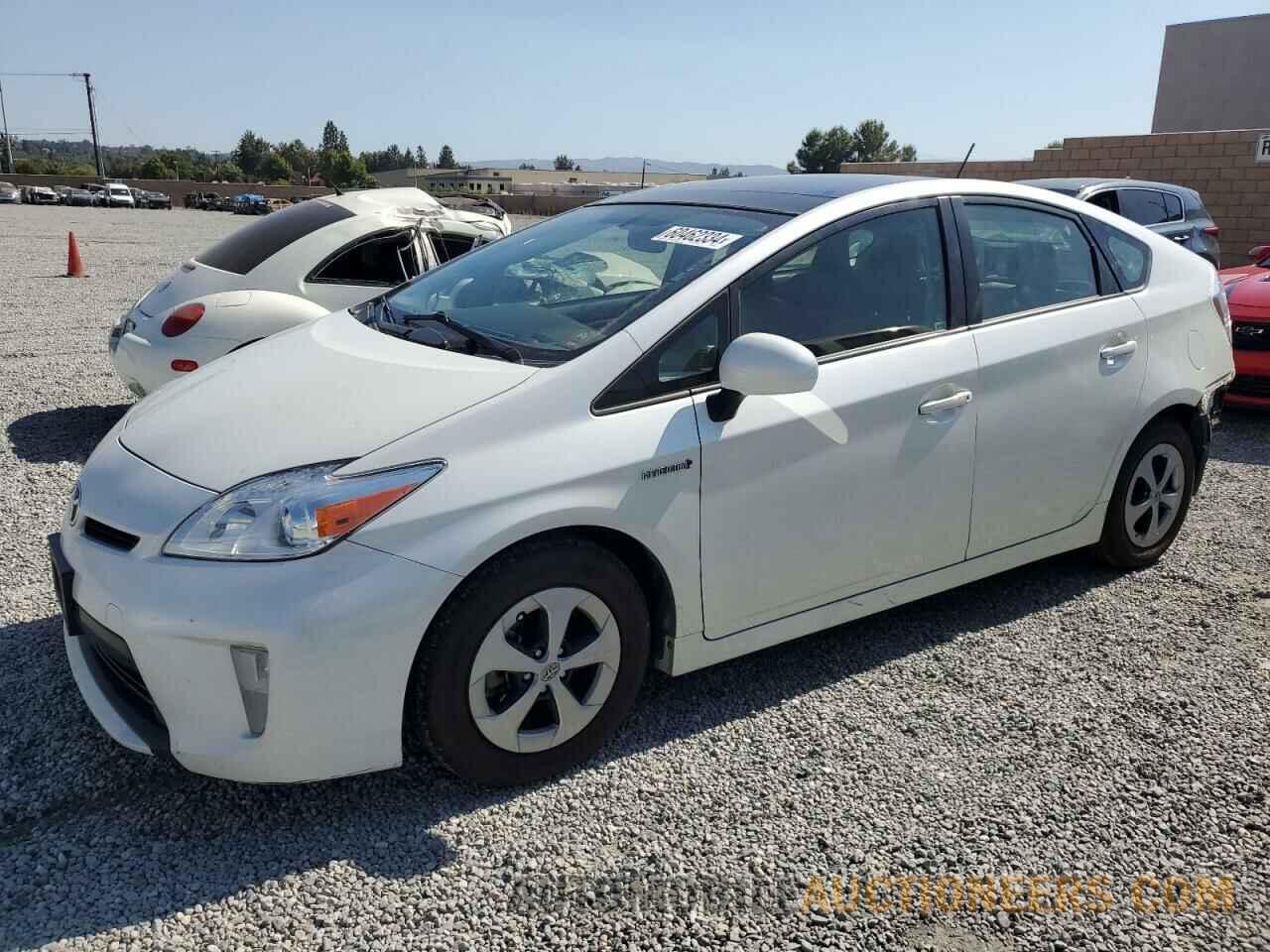 JTDKN3DU7F1998448 TOYOTA PRIUS 2015