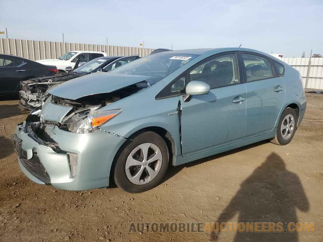 JTDKN3DU7F2001992 TOYOTA PRIUS 2015