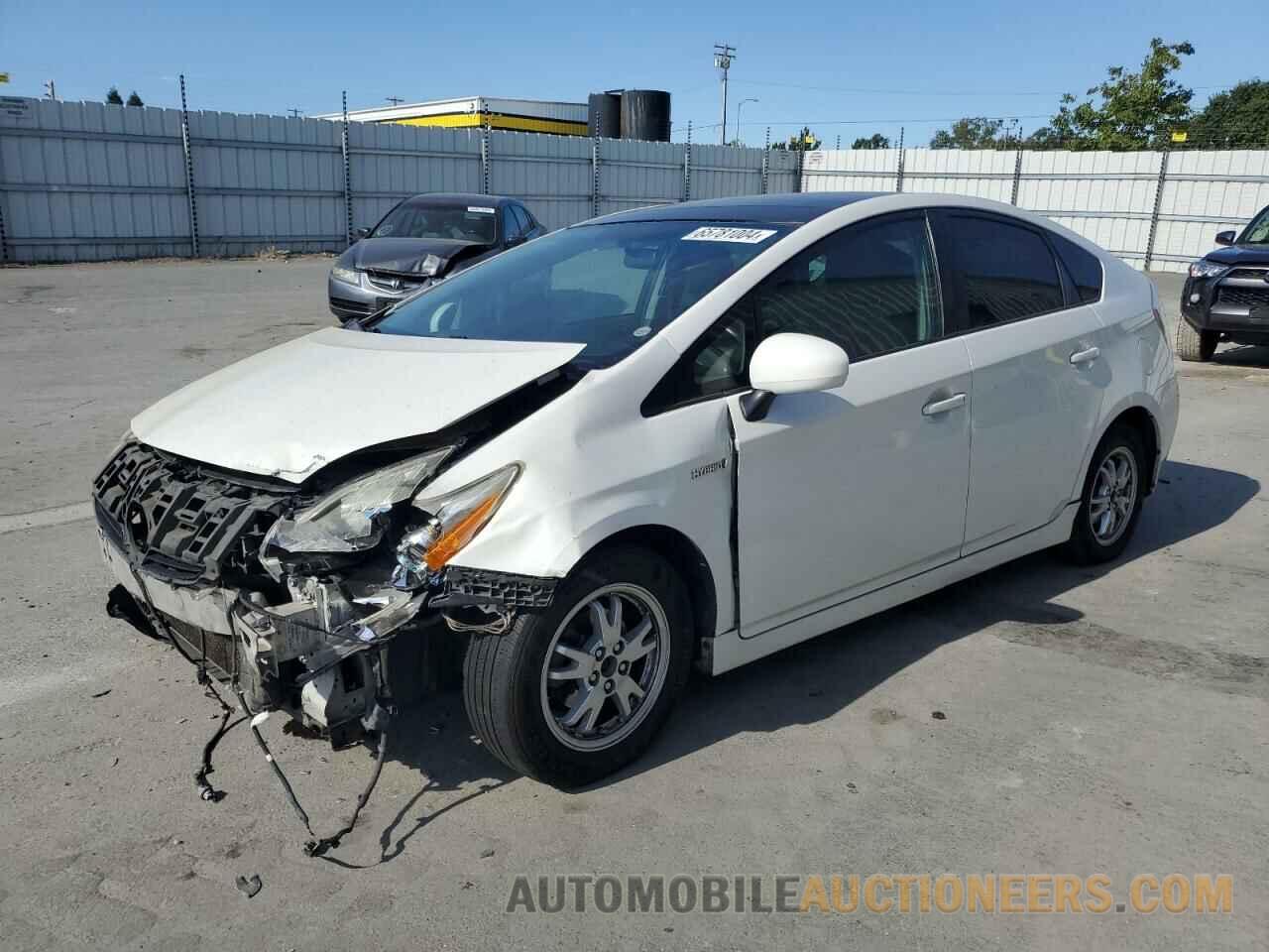 JTDKN3DU8B0299300 TOYOTA PRIUS 2011