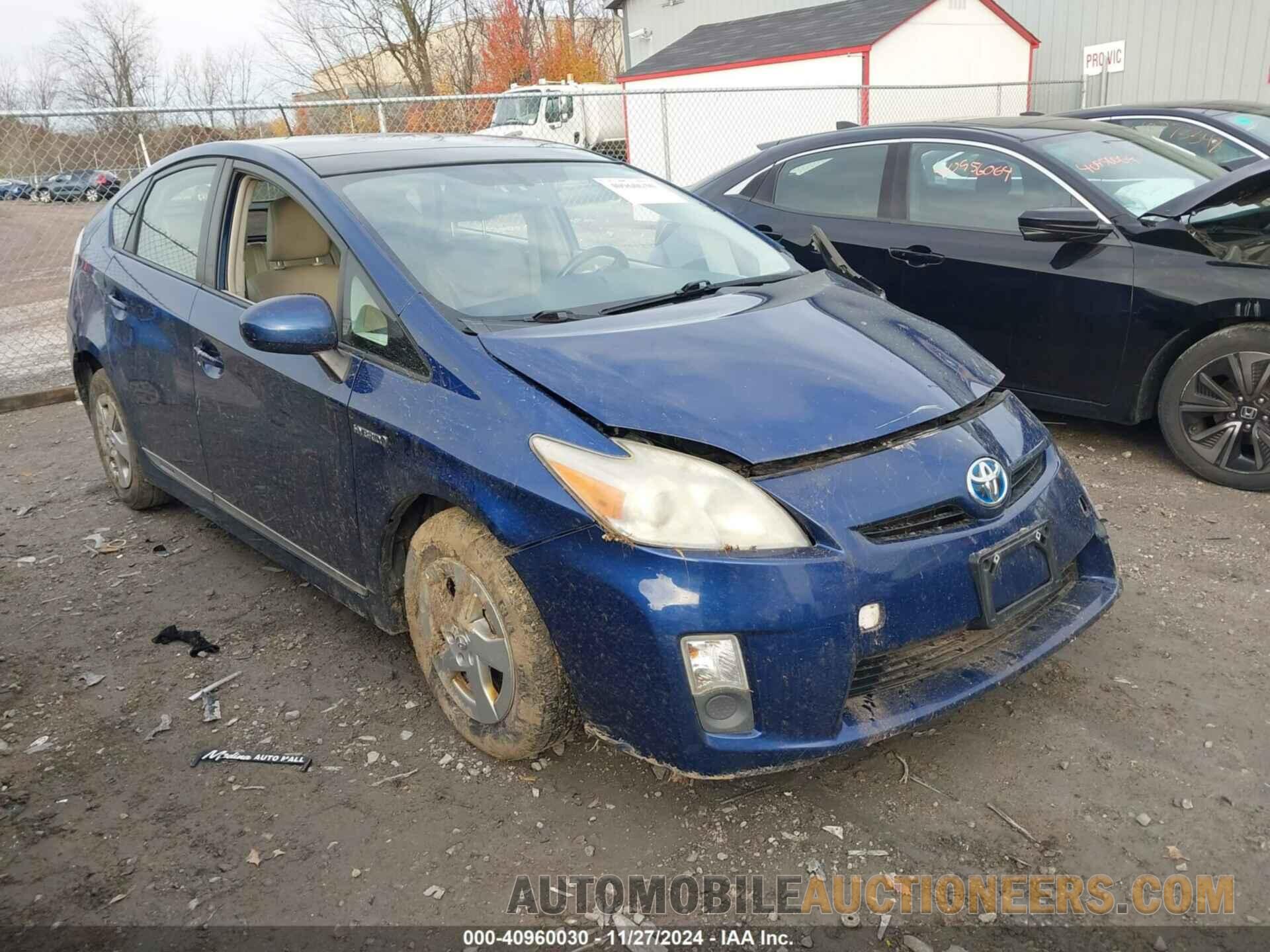 JTDKN3DU8B0304527 TOYOTA PRIUS 2011