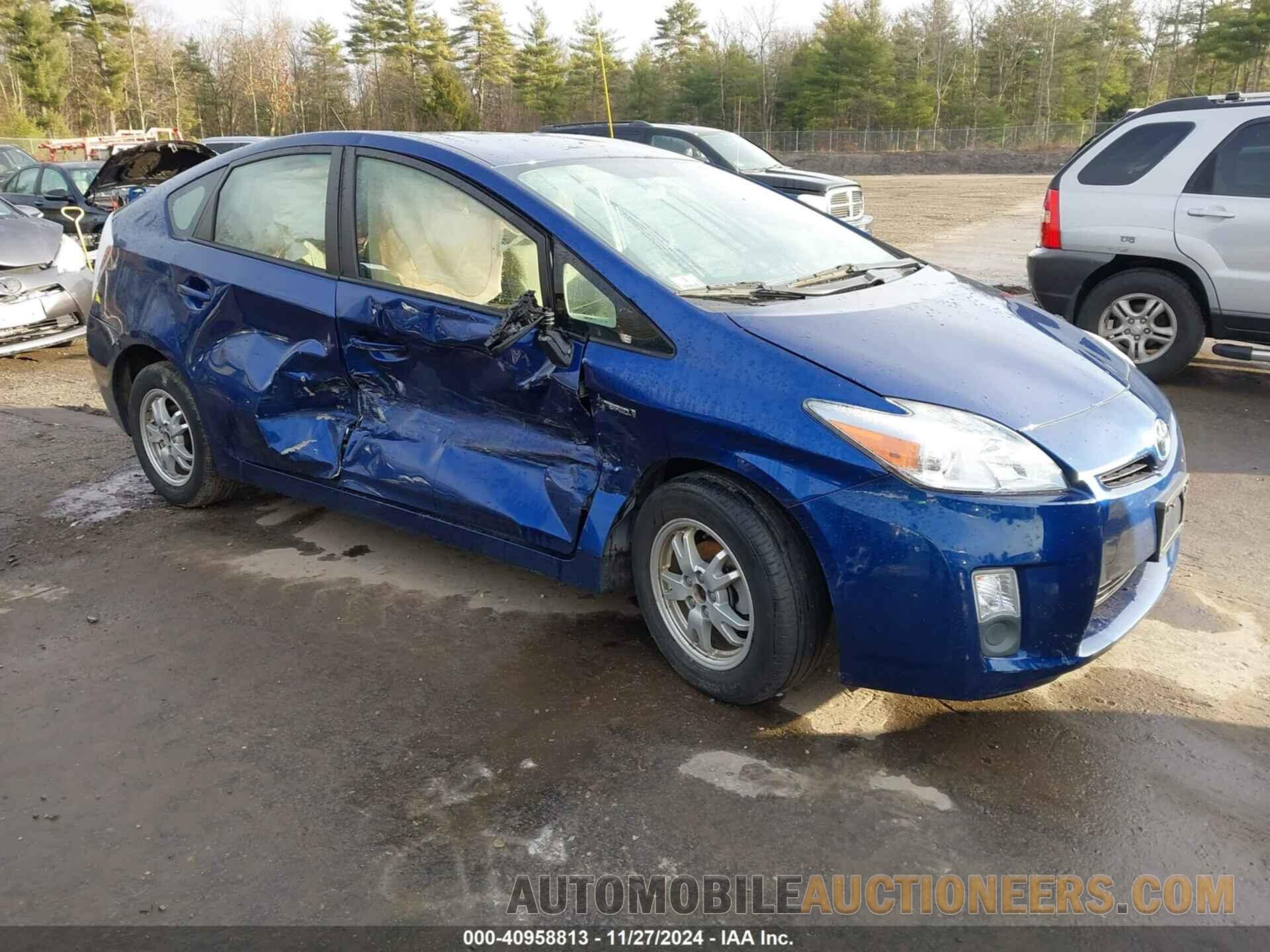 JTDKN3DU8B0321117 TOYOTA PRIUS 2011