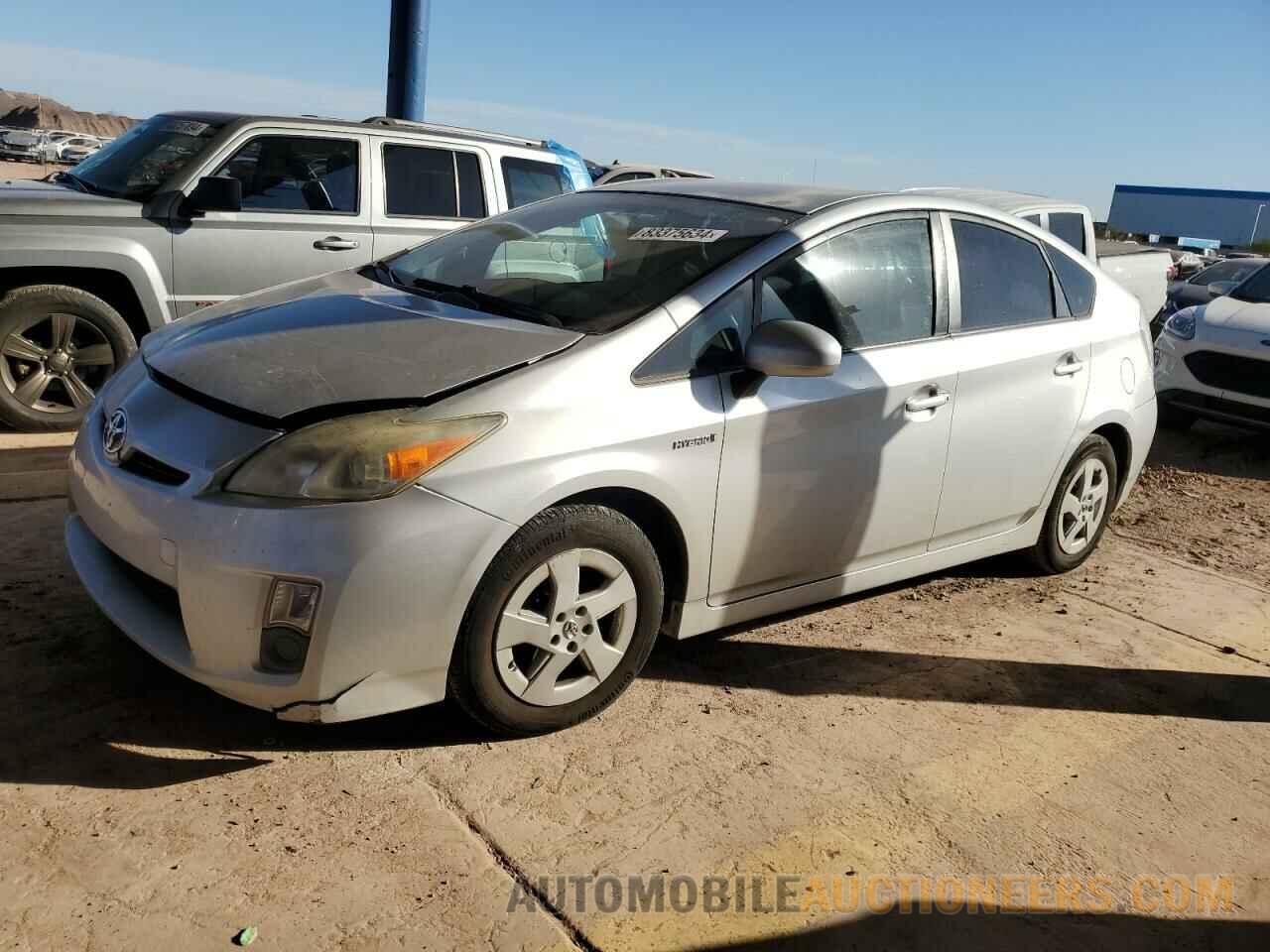 JTDKN3DU8B1362051 TOYOTA PRIUS 2011