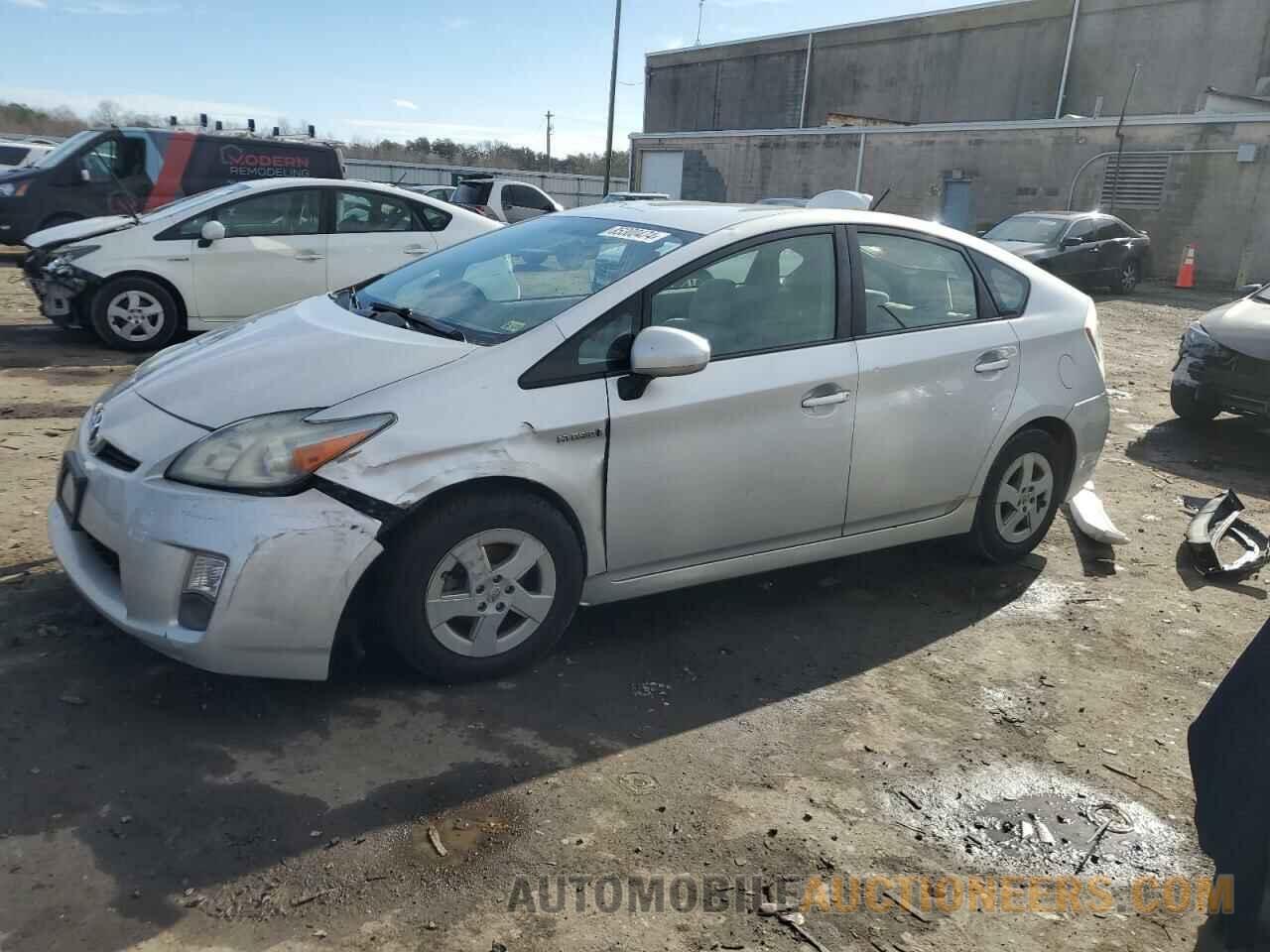 JTDKN3DU8B1392201 TOYOTA PRIUS 2011