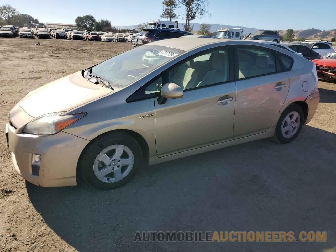 JTDKN3DU8B1435483 TOYOTA PRIUS 2011