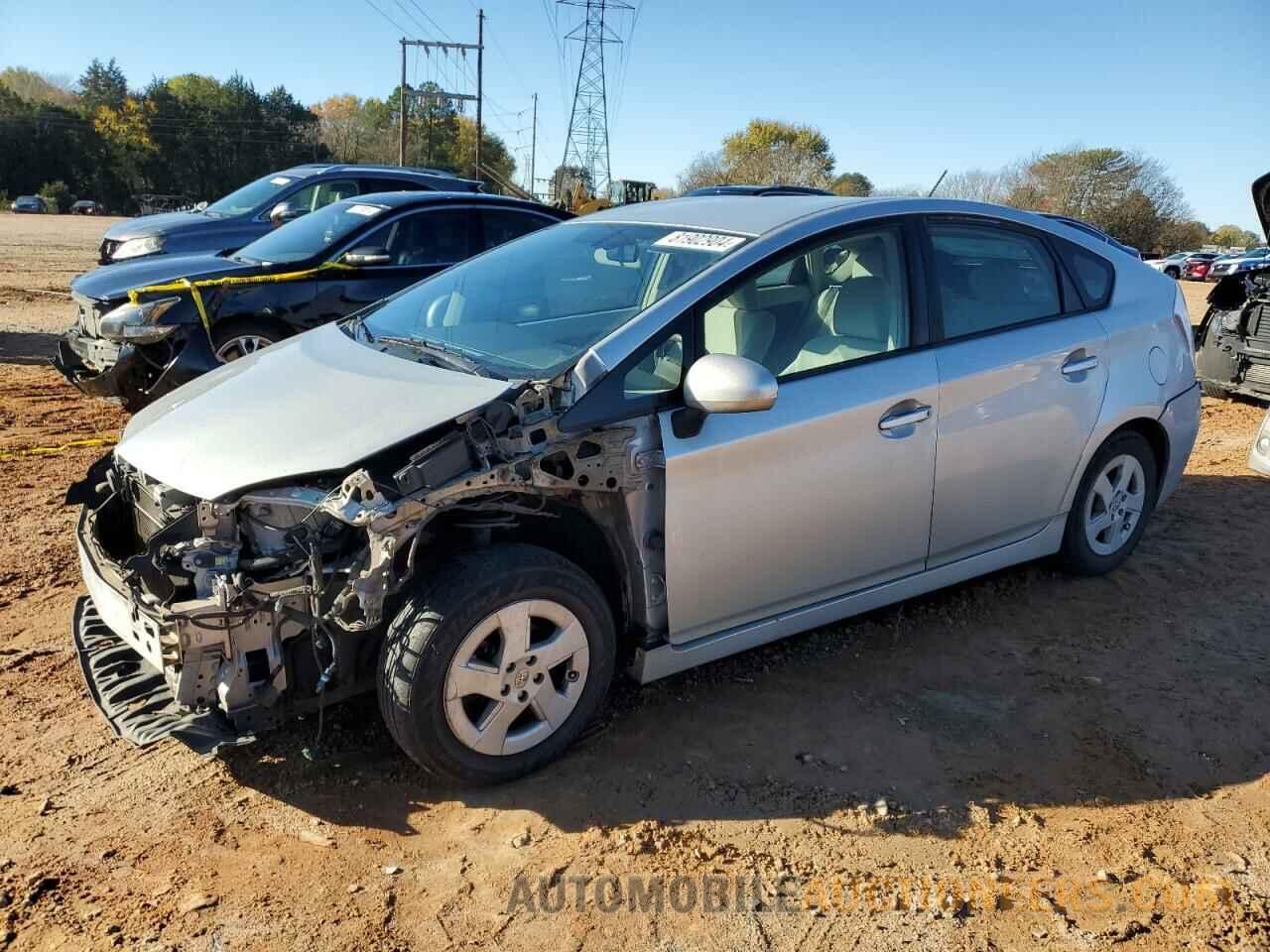 JTDKN3DU8B1466426 TOYOTA PRIUS 2011