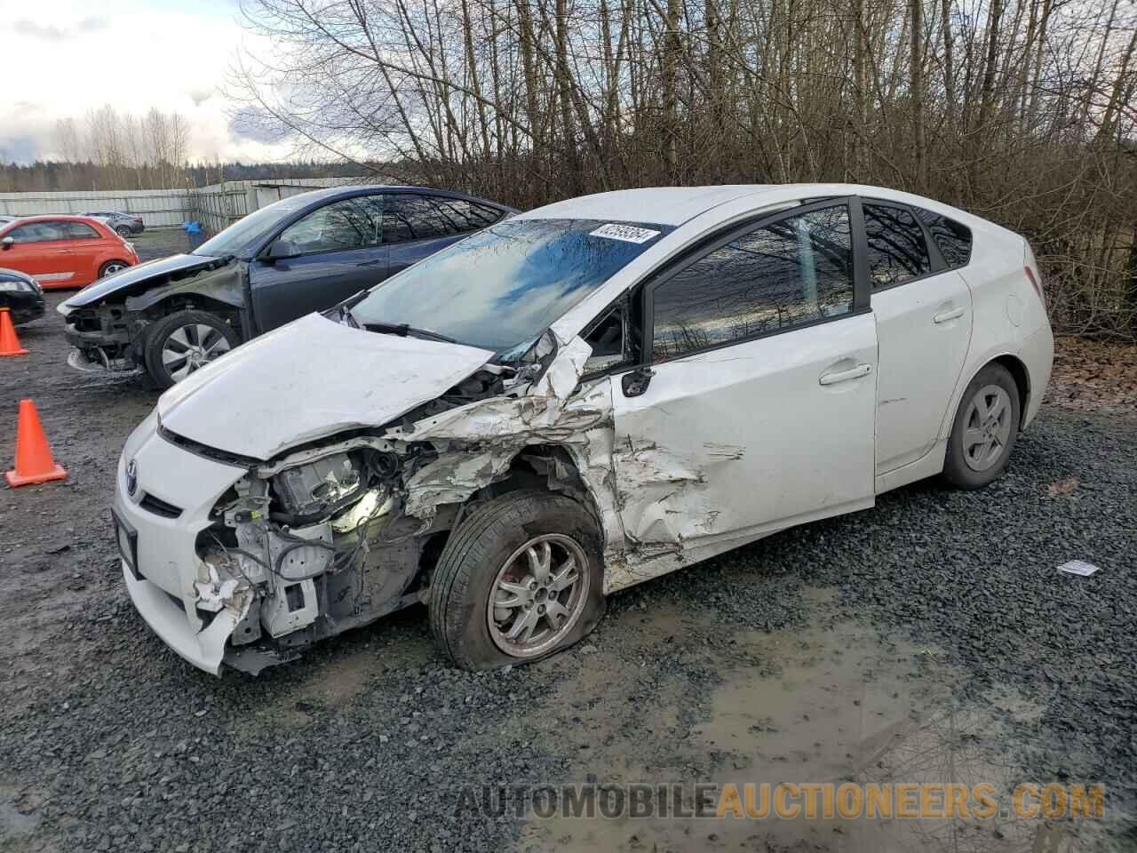 JTDKN3DU8B5293127 TOYOTA PRIUS 2011