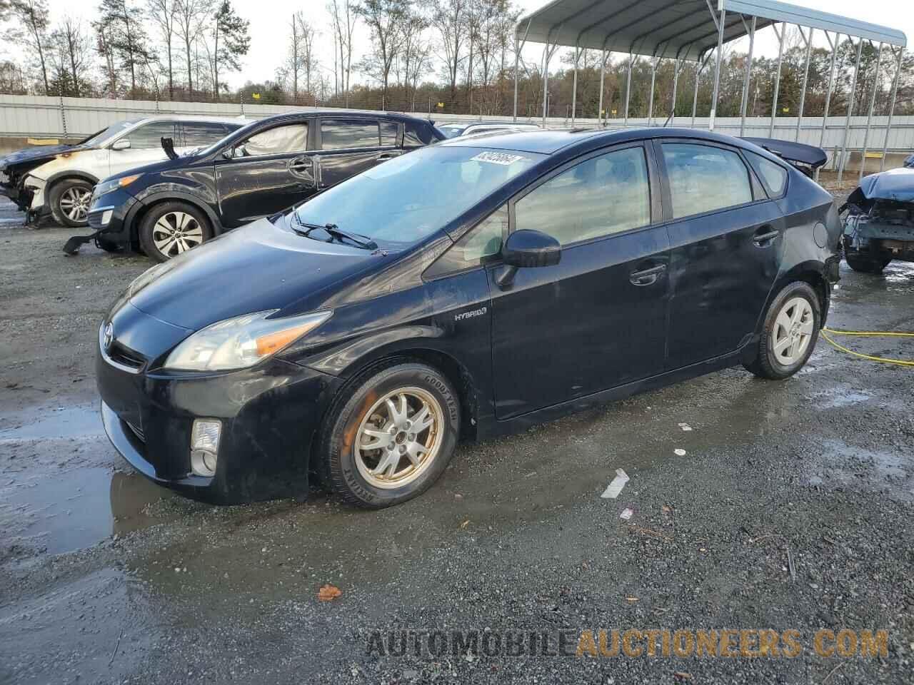 JTDKN3DU8B5323128 TOYOTA PRIUS 2011