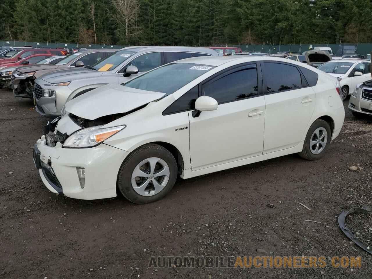 JTDKN3DU8C1493546 TOYOTA PRIUS 2012