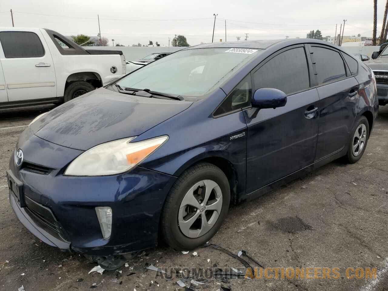 JTDKN3DU8C1550165 TOYOTA PRIUS 2012