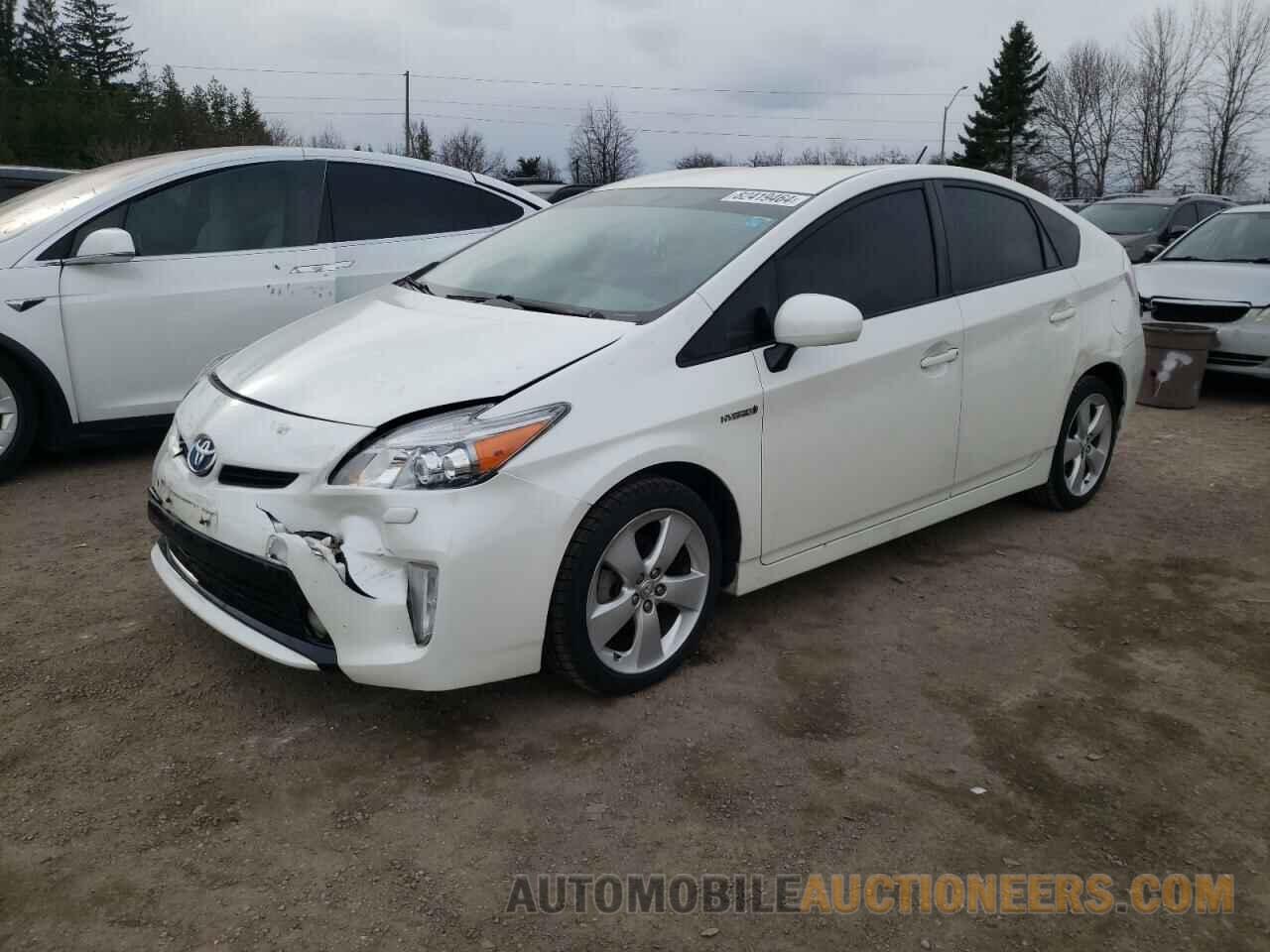 JTDKN3DU8C5449023 TOYOTA PRIUS 2012