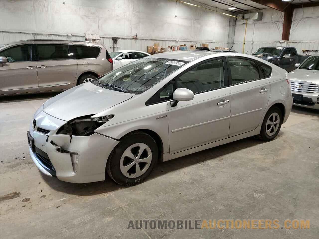 JTDKN3DU8C5503825 TOYOTA PRIUS 2012