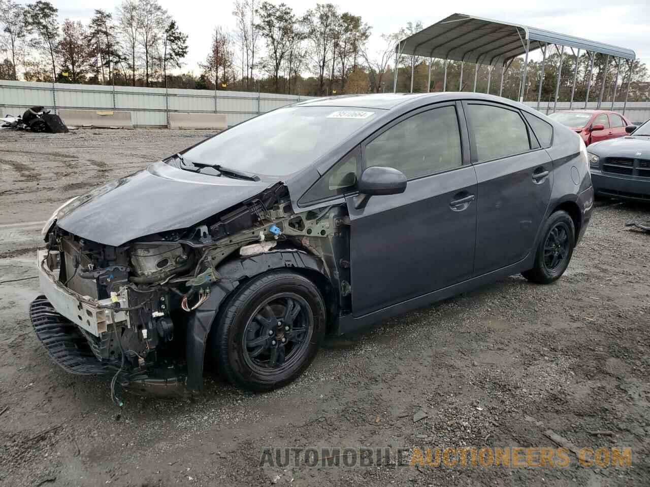 JTDKN3DU8C5528286 TOYOTA PRIUS 2012