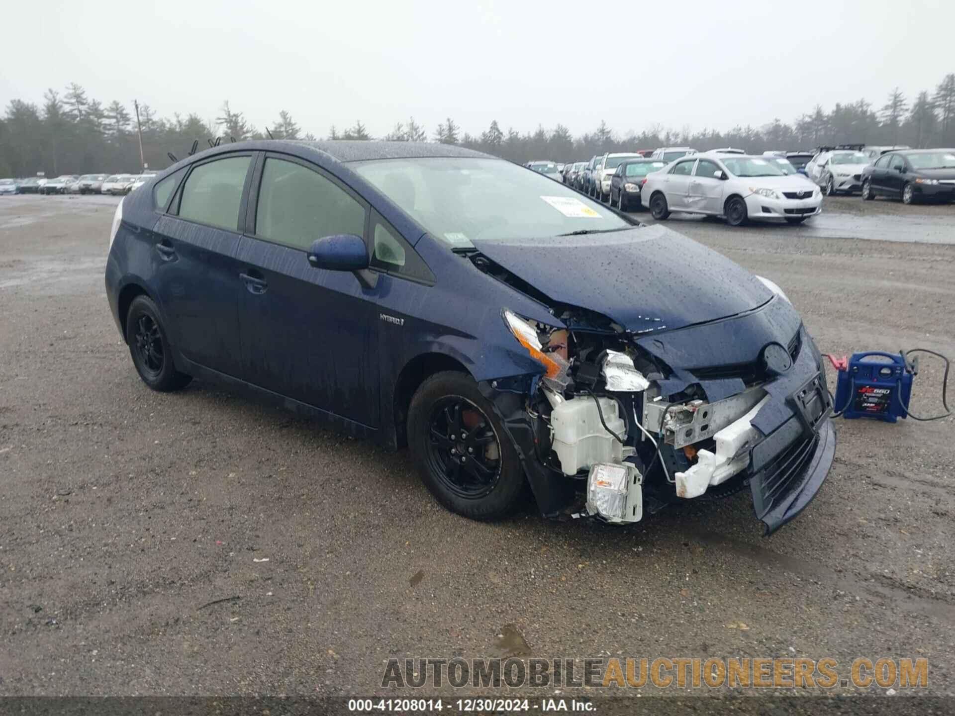 JTDKN3DU8D1635878 TOYOTA PRIUS 2013