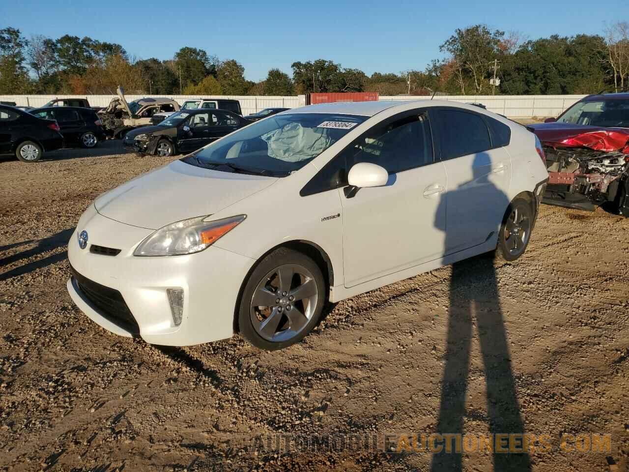 JTDKN3DU8D1651921 TOYOTA PRIUS 2013