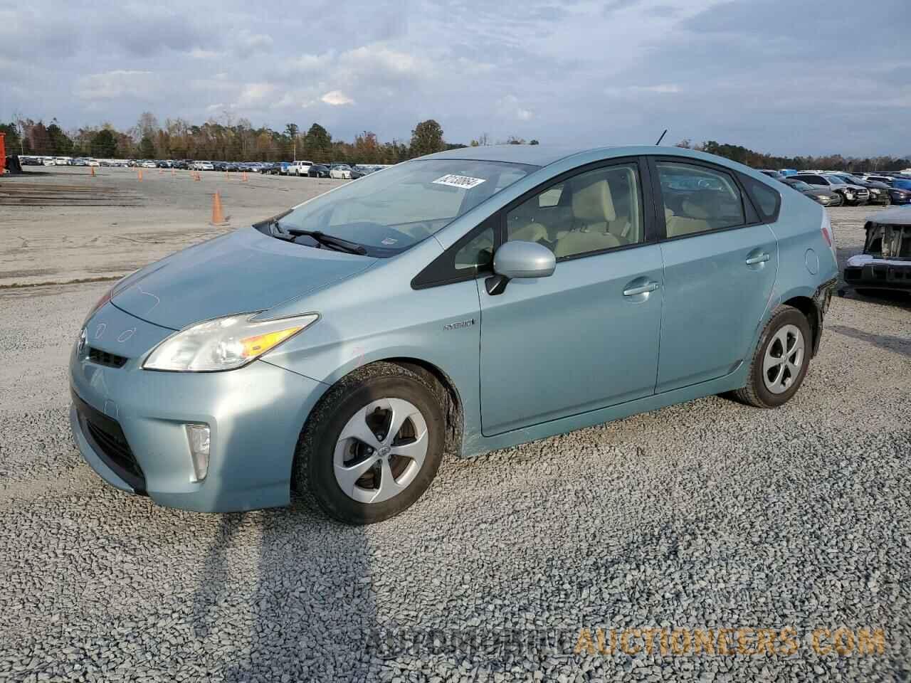 JTDKN3DU8D1678262 TOYOTA PRIUS 2013