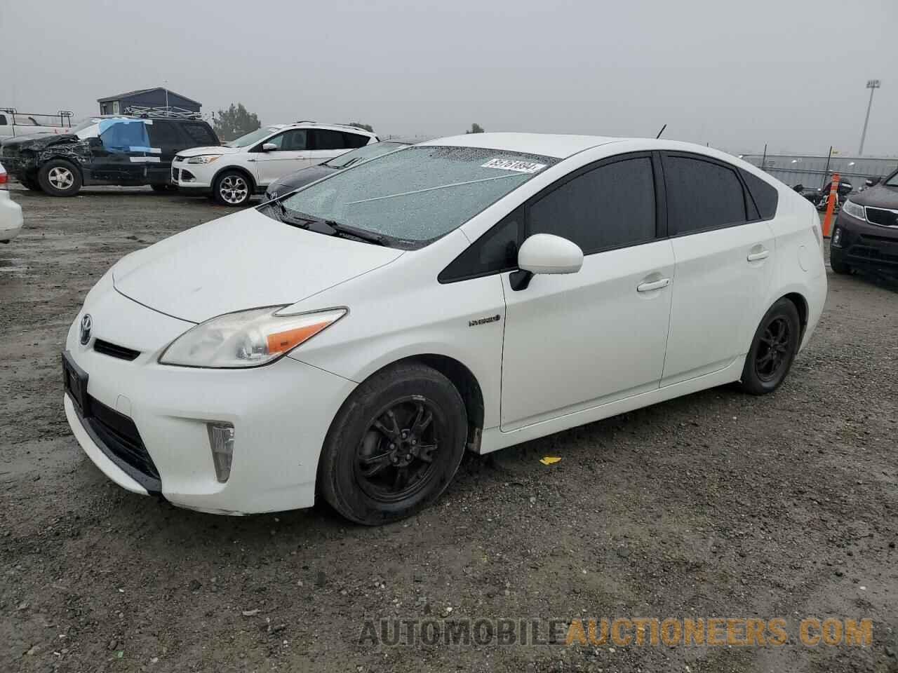 JTDKN3DU8D1709462 TOYOTA PRIUS 2013