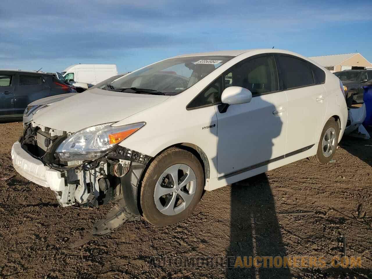 JTDKN3DU8D5578736 TOYOTA PRIUS 2013