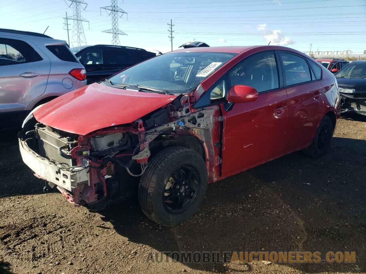 JTDKN3DU8D5602288 TOYOTA PRIUS 2013