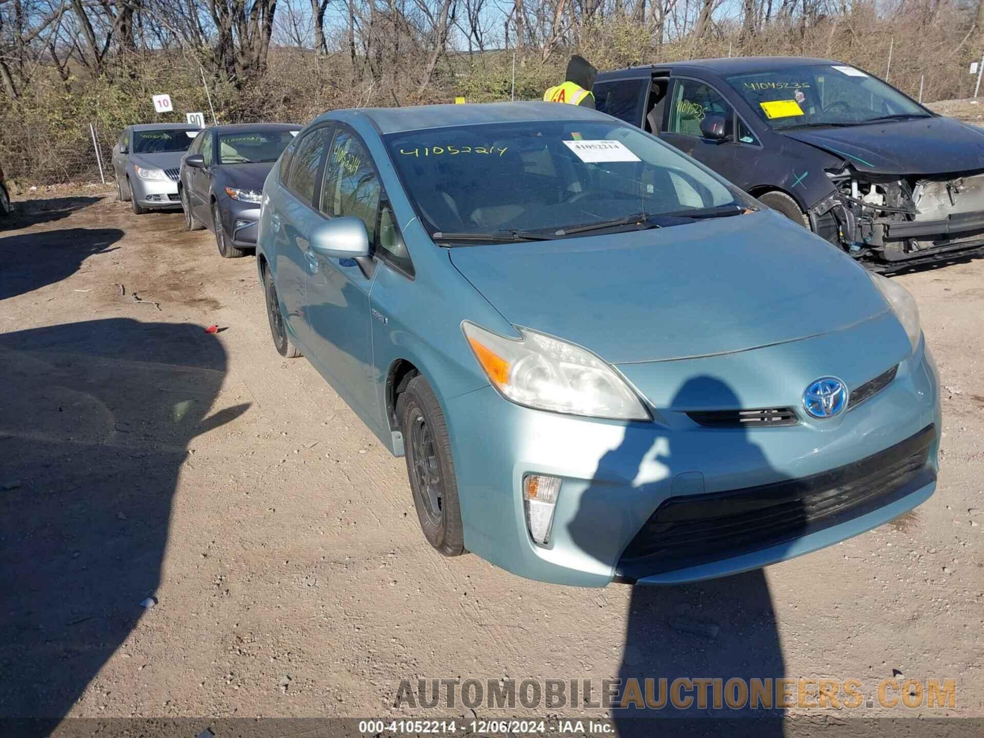 JTDKN3DU8D5608348 TOYOTA PRIUS 2013