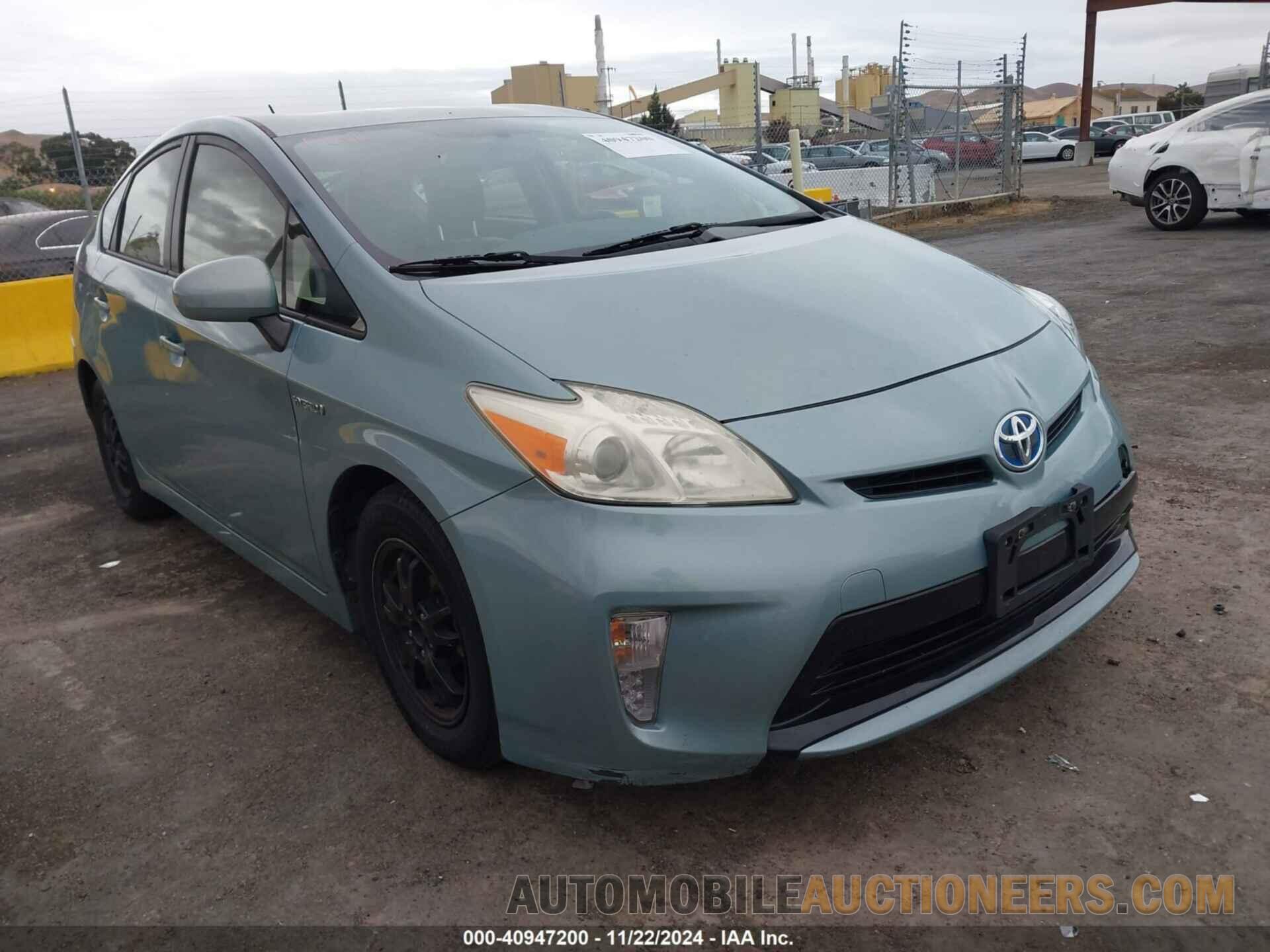 JTDKN3DU8D5636294 TOYOTA PRIUS 2013