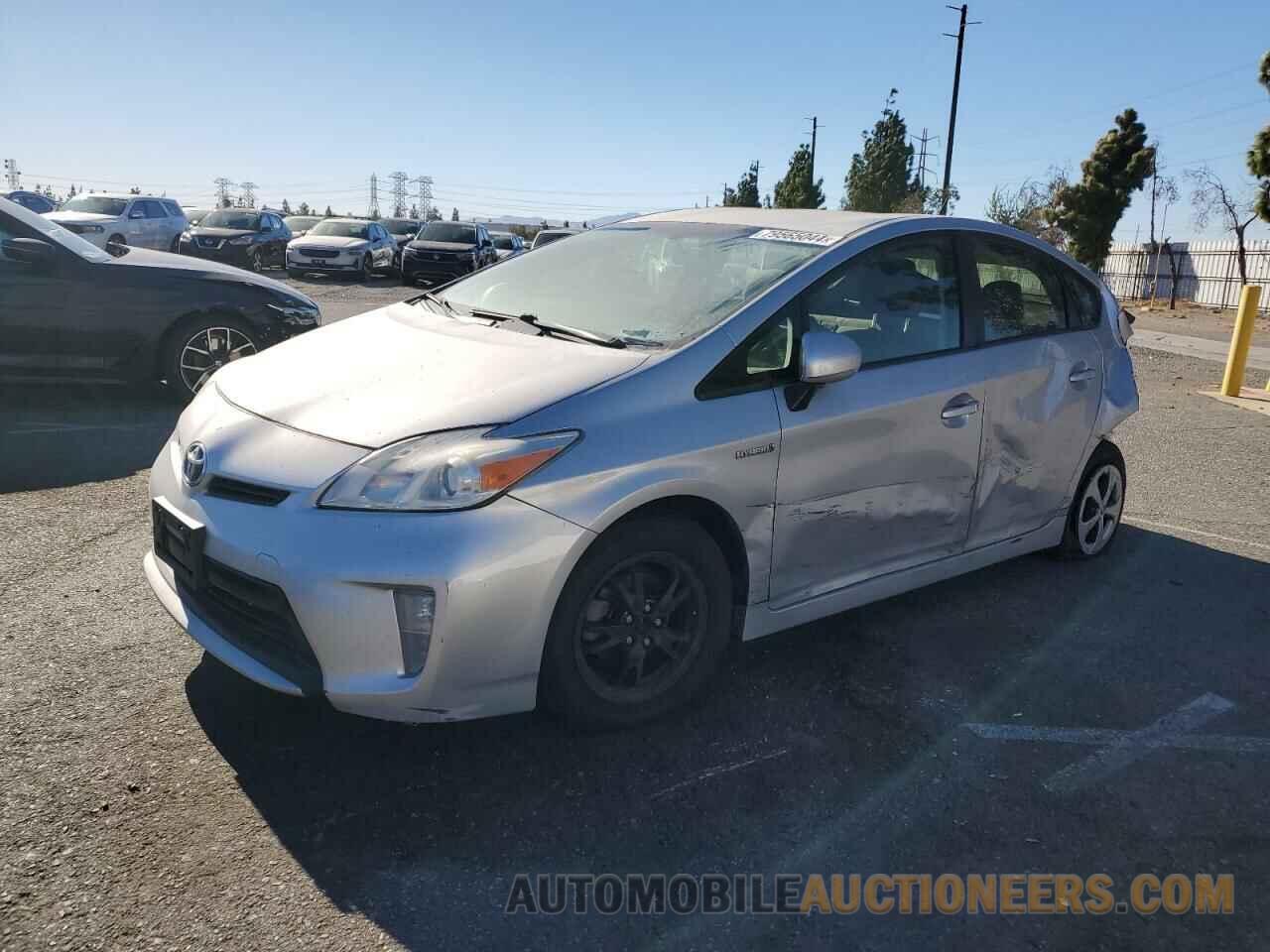 JTDKN3DU8E0366577 TOYOTA PRIUS 2014