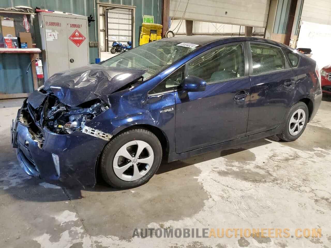 JTDKN3DU8E0372895 TOYOTA PRIUS 2014